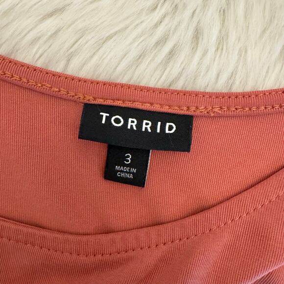 Torrid Adjustable Strap Swing Asymmetric Tunic Dress 3 - Picture 3 of 8